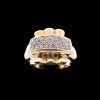 Bague ancienne pavage diamants