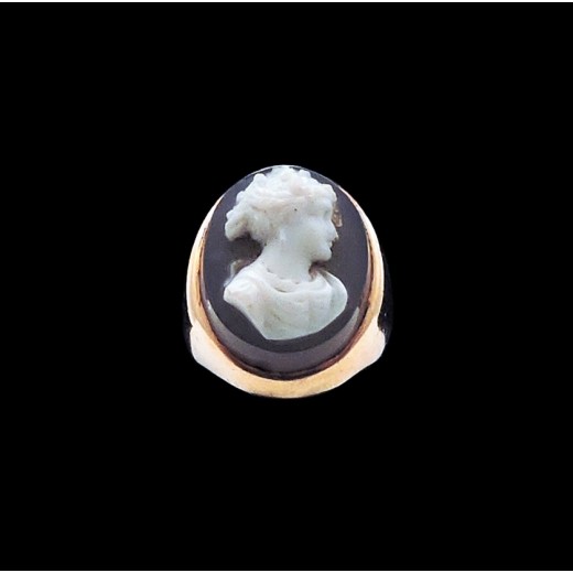 Bague Camée sur agate