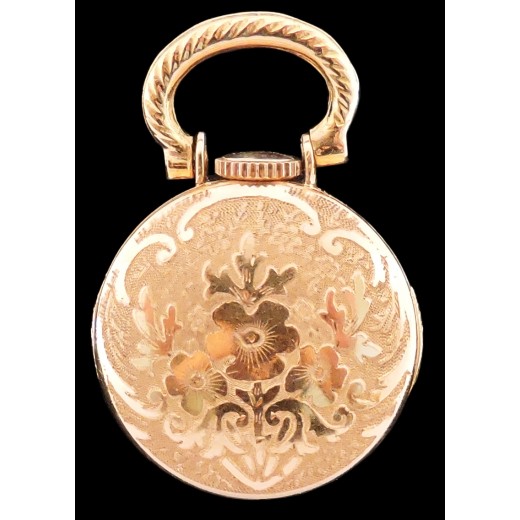 MONTRE ELVES FEMME VINTAGE 15 Rubis Collection Rare Dorée Authentique