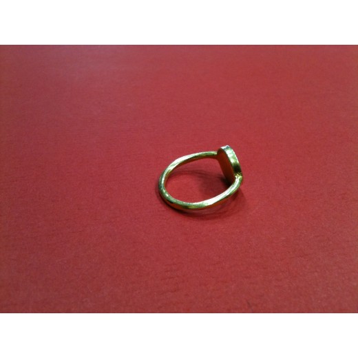 Bague Mathilde Danglade en vermeil et éclats de diamants noirs