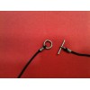 Collier Hermès Lima en argent sur cordon
