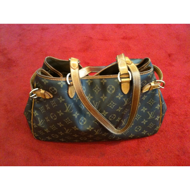 Sac à main Louis Vuitton Batignolles petit modèle en toile