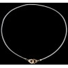 Collier Dinh Van Menottes R10 bicolore