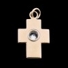 Pendentif Dinh Van Symboles croix diamant