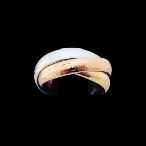 Bague Cartier Trinity trois ors PM