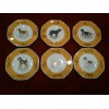 Service de six assiettes Hermes