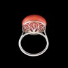 Bague ancienne bouton de corail