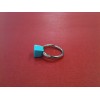 Bague Arthus Bertrand Cubix en argent et onyx bleu