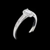 Solitaire diamants 0,60 carat en or