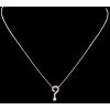 Collier Point d'interrogation diamants