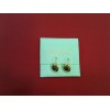 Boucles d'oreilles Bernardaud en porcelaine