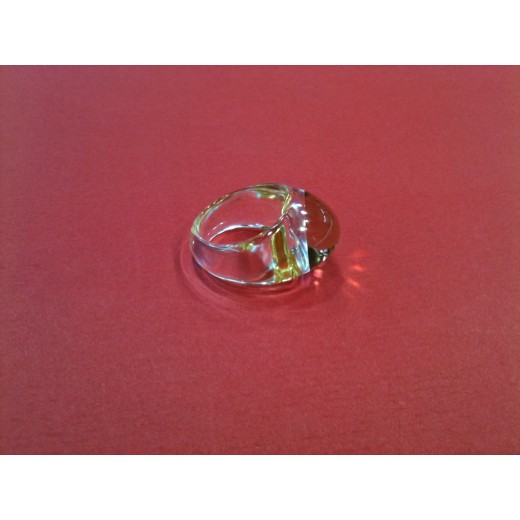 Bague Baccarat en cristal 