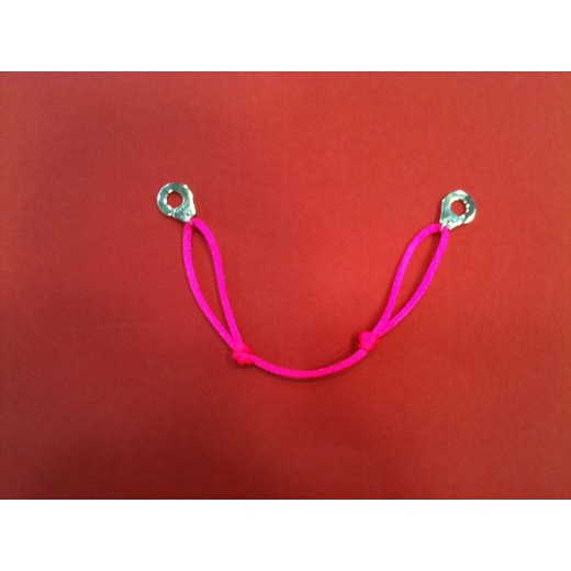 Bracelet Dinh Van Menottes R12 en argent sur cordon