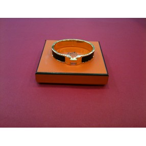 Bracelet Hermès Clic  H noir