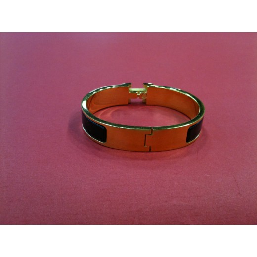 Bracelet Hermès Clic  H noir