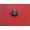 Bague De Jaegher Mad 1969 en argent et diamants blancs