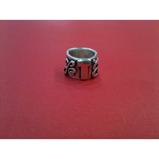 Bague Marc Deloche Je t'aime en  argent 