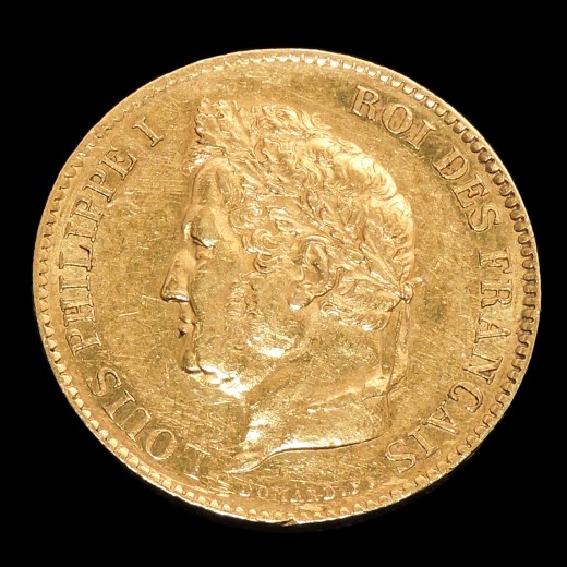 Pièce d'or 40 francs Louis-Philippe I