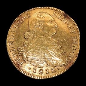 Pièce d'or 8 escudos Ferdinand VII