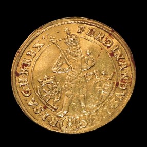 Pièce d'or 2 ducats Saint Empire Ferdinand II