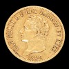 Pièce d'or 20 lires Charles Felix Turin