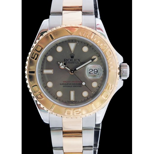 Montre Rolex Yacht Master 40 en or et acier