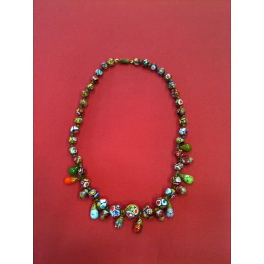 Collier en verre de Murano