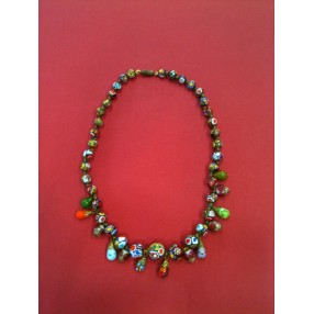 Collier en verre de Murano