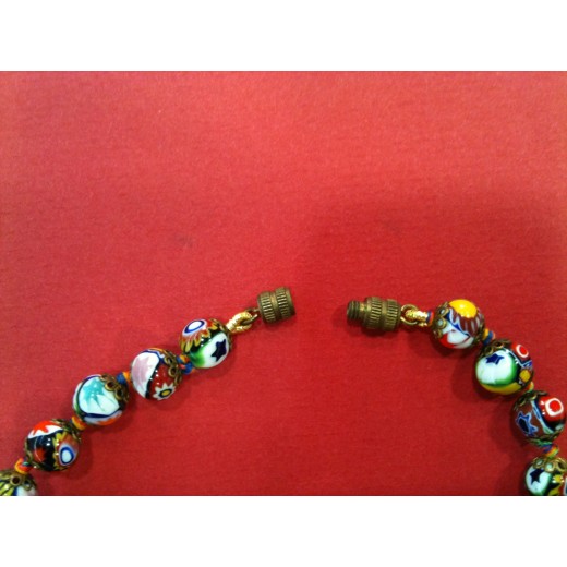 Collier en verre de Murano