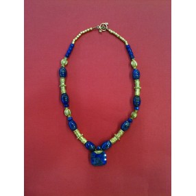 Collier en lapis lazuli