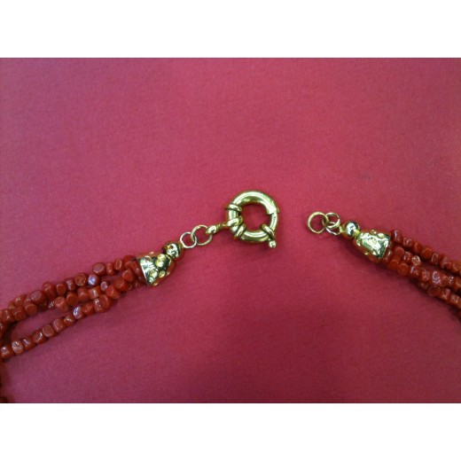 Collier en corail