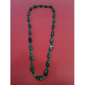 Collier en malachite 