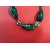 Collier en malachite 