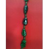 Collier en malachite 
