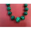 Collier en malachite 