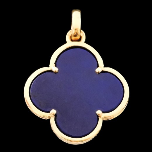 Pendentif Van Cleef & Arpels Alhambra Lapis Lazuli