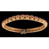 Bracelet ancien ligne rubis