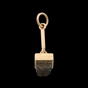 Pendentif Cartier diamant brut