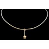 Pendentif Cartier diamant brut