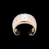 Bague jonc en or et diamants