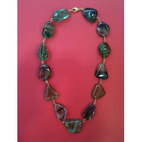 Collier de quartz vert