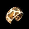 Bague Roberto Coin en or, diamant et oeil de tigre