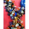 Collier en lapis lazuli et pierres fines