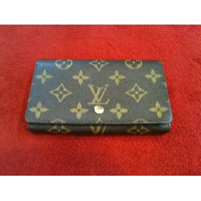 Portefeuille Louis Vuitton en toile monogram