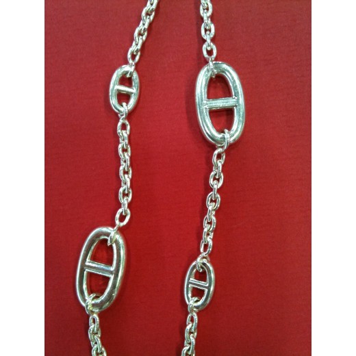 Sautoir Hermès Farandole en argent