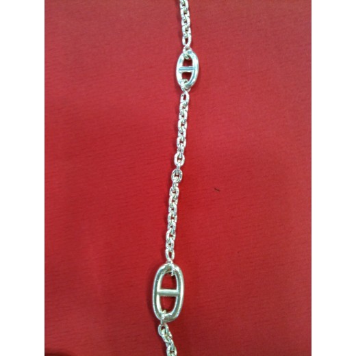Sautoir Hermès Farandole en argent