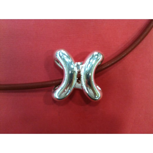 Pendentif Hermès Lima GM en argent