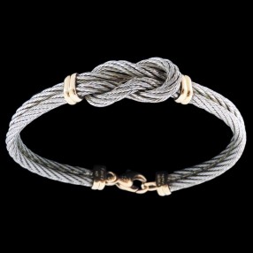 Bracelet Fred Force 10 en or et acier