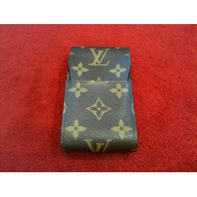 Etui à cigarettes Louis Vuitton en toile monogram