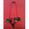 Collier Sonia Rykiel Canards en bois